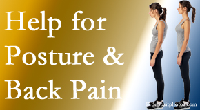 Poor posture and back pain are linked and find help and relief at OrthoIllinois Chiropractic.