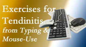 OrthoIllinois Chiropractic describes what forearm tendinitis is, its tie for many people to computer keyboarding and mouse use and how chiropractic can help.