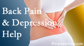 McHenry depression related to chronic back pain often resolves with our chiropractic treatment plan’s Cox® Technic Flexion Distraction and Decompression.