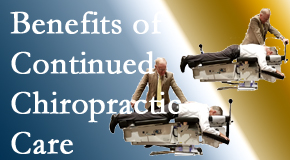 OrthoIllinois Chiropractic presents continued chiropractic care (aka maintenance care) as it is research-documented to be effective.