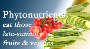 OrthoIllinois Chiropractic presents research on the benefits of phytonutrient-filled fruits and vegetables. 