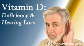 OrthoIllinois Chiropractic presents new research about low vitamin D levels and hearing loss. 