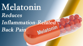 OrthoIllinois Chiropractic presents new findings that melatonin interrupts the inflammatory process in disc degeneration that causes back pain.