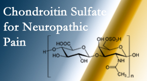 OrthoIllinois Chiropractic sees chondroitin sulfate to be an effective addition to the relieving care of sciatic nerve related neuropathic pain.