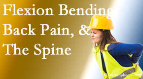 OrthoIllinois Chiropractic helps workers with their low back pain because of forward bending, lifting and twisting.