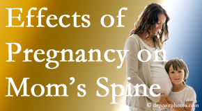 McHenry mothers are predisposed to develop spinal issues as they grow older.