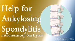 OrthoIllinois Chiropractic offers gentle treatment for inflammatory back pain conditions, axial spondyloarthritis and ankylosing spondylitis. 