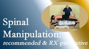 OrthoIllinois Chiropractic provides recommended spinal manipulation which may help reduce the need for benzodiazepines.