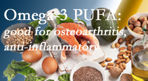 OrthoIllinois Chiropractic treats pain – back pain, neck pain, extremity pain – often linked to the degenerative processes associated with osteoarthritis for which fatty oils – omega 3 PUFAs – help. 