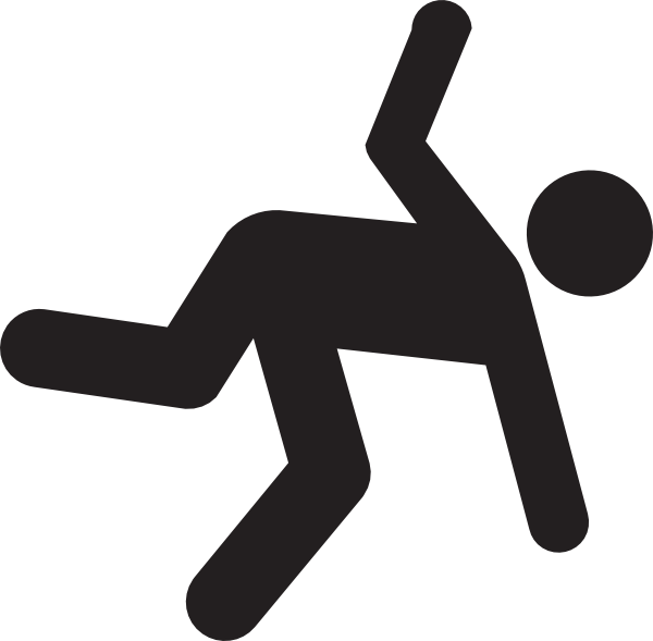 Image of person falling