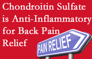 McHenry chiropractic treatment plan at OrthoIllinois Chiropractic may well include chondroitin sulfate!