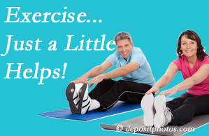  OrthoIllinois Chiropractic encourages exercise for improved physical health as well as reduced cervical and lumbar pain.