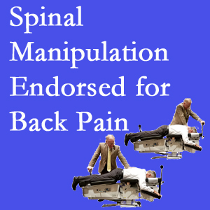 McHenry chiropractic care includes spinal manipulation, an effective,  non-invasive, non-drug approach to low back pain relief.