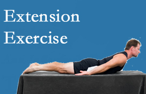 OrthoIllinois Chiropractic recommends extensor strengthening exercises when back pain patients are ready for them.