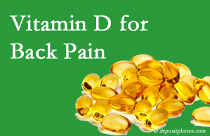 picture of McHenry low back pain and lumbar disc degeneration benefit from higher levels of vitamin D