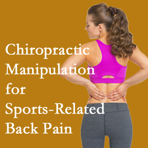 McHenry chiropractic manipulation care for everyday sports injuries are recommended by members of the American Medical Society for Sports Medicine.