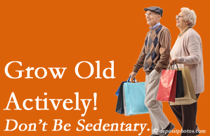 OrthoIllinois Chiropractic shares research touting the benefits of exercising twice a day – 30 minutes each time – instead of once a day (60 minutes) for older adults. 