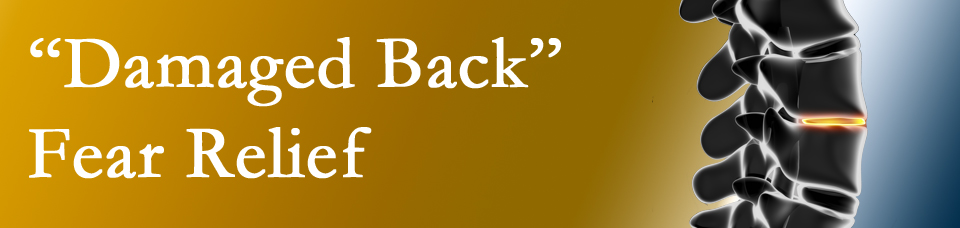 Fear of the Damaged Back | OrthoIllinois Chiropractic